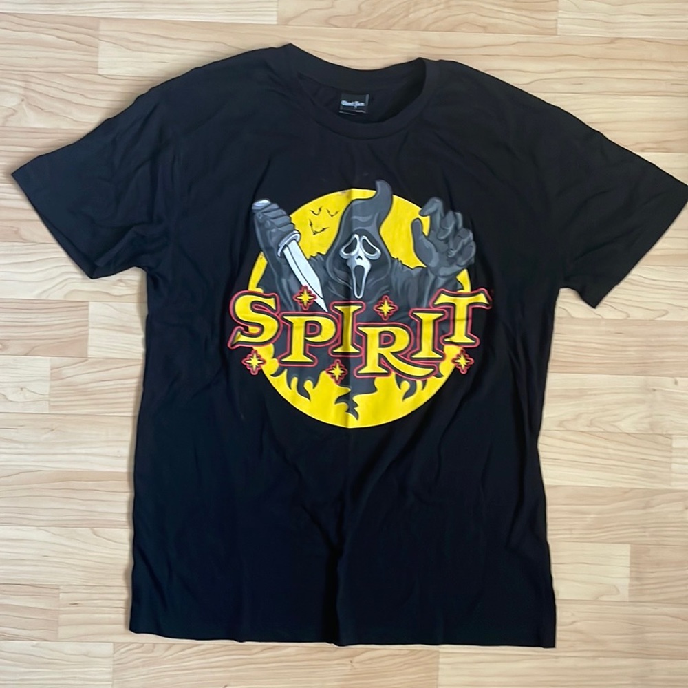 Spirit Halloween Ghost Face Graphic Tee